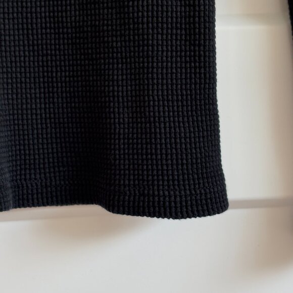 Theory Long-Sleeved Waffle Top, Medium - Picture 5 of 5